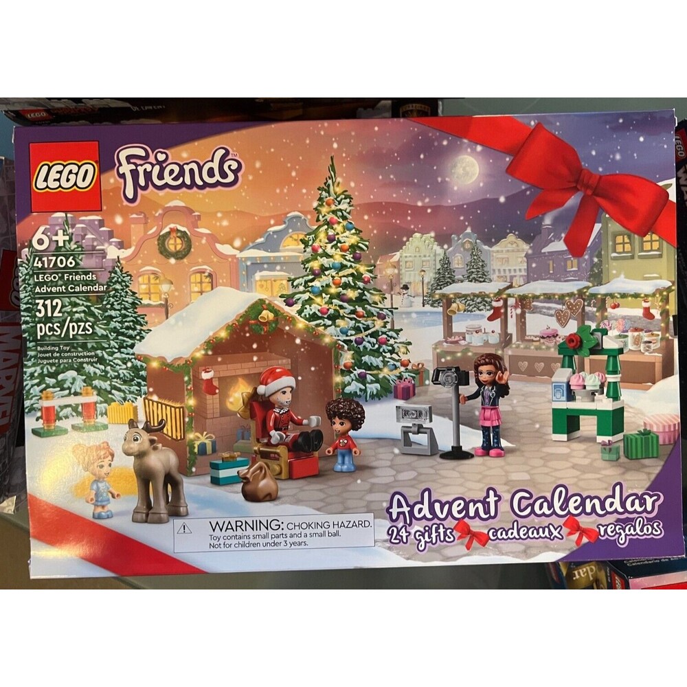 Lego Friends Advent Calendar 41706 2023 Building Set christmas minifig holiday